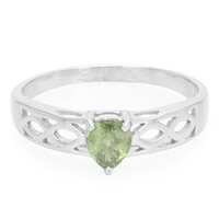 Anillo en plata con Zafiro de Mozambique