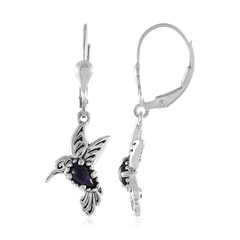 Pendientes en plata con Amatista de Zambia (Desert Chic)