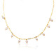 Collar en plata con Perla blanca Freshwater (Joias do Paraíso)