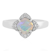 Anillo en plata con Ópalo de Welo