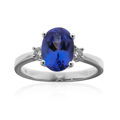 Anillo en oro con Tanzanita AAA (CIRARI)