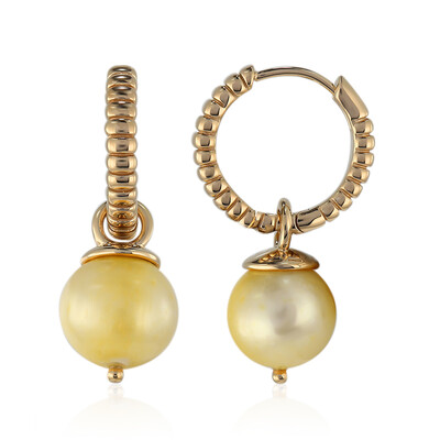 Pendientes en plata con Perla Freshwater
