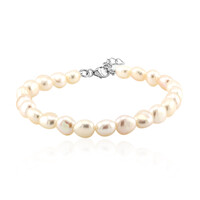 Brazalete en plata con Perla Freshwater (TPC)
