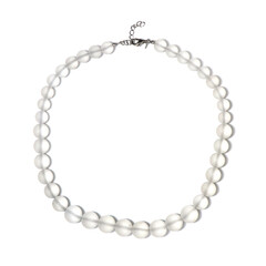 Collar en plata con Cuarzo blanco