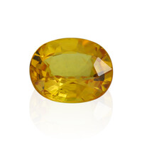 Piedra preciosa con Zafiro Ceylon amarillo