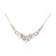 Collar en plata con Topacio blanco