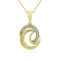 Collar en oro con Diamante limpio a lupa F (LUCENT DIAMONDS)