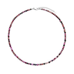 Collar en plata con Calcita cobalto