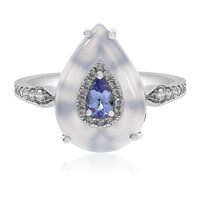 Anillo en oro con Tanzanita AAA (CIRARI)