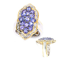 Anillo en plata con Tanzanita (Gems en Vogue)