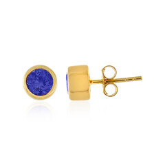 Pendientes en plata con Tanzanita