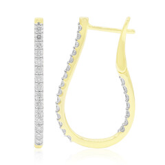 Pendientes en oro con Diamante SI1 (G)