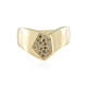 Anillo en plata con Diamante chocolate I2