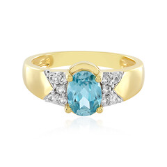 Anillo en plata con Zircón de Ratanak Kirí