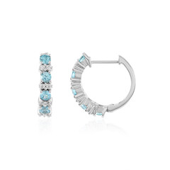 Pendientes en plata con Zircón de Ratanak Kirí