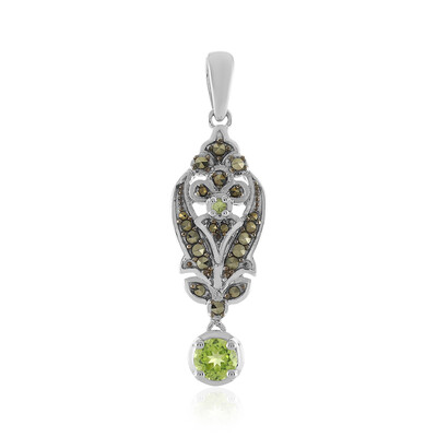 Colgante en plata con Peridoto