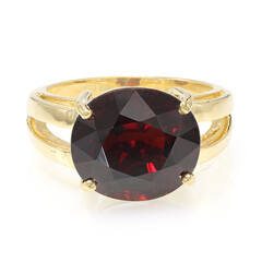 Anillo en oro con Granate espesartina (AMAYANI)