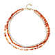 Collar en plata con Ópalo de fuego de México