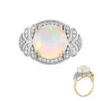 Anillo en oro con Ópalo Welo AAA (D'vyere)