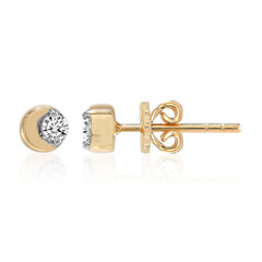 Pendientes en oro con Diamante SI1 (G)