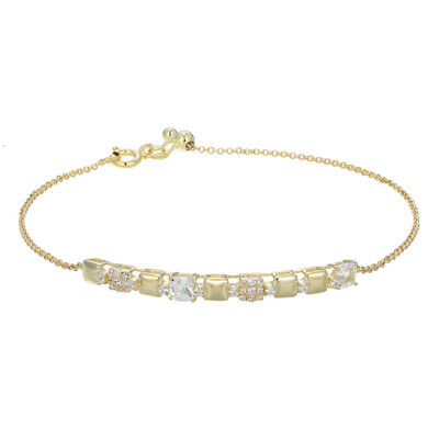 Brazalete en plata con Topacio blanco (Adela Silber)