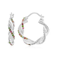 Pendientes en plata con Turmalina