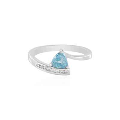 Anillo en plata con Zircón de Ratanak Kirí