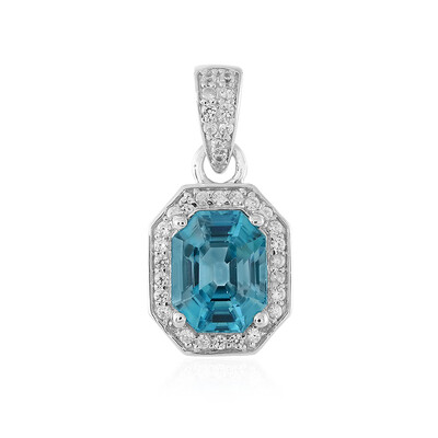 Colgante en plata con Zircón de Ratanak Kirí