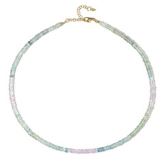 Collar en plata con Berilo fantasía