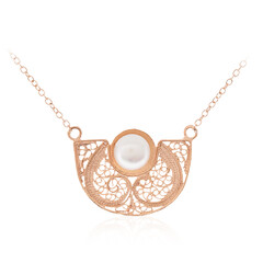 Collar en plata con Perla Freshwater (Joias do Paraíso)