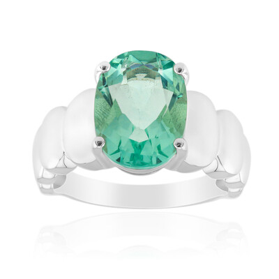 Anillo en plata con Fluorita de Braldu (Pallanova)