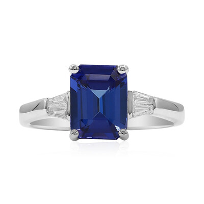 Anillo en oro con Tanzanita AAA (CIRARI)