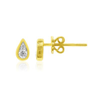 Pendientes en oro con Diamante SI1 (G)