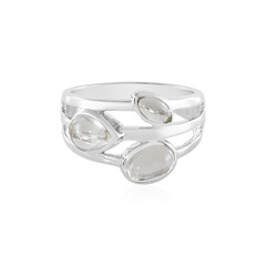 Anillo en plata con Cuarzo blanco