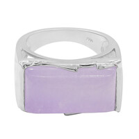 Anillo en plata con Jade
