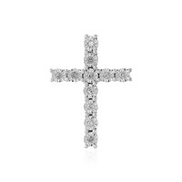 Colgante en plata con Diamante I2 (H)