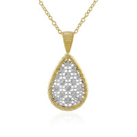 Collar en plata con Diamante I3 (I)