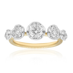 Anillo en oro con Diamante VS2 (H)  (CIRARI)