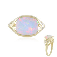 Anillo en oro con Ópalo Welo AAA (de Melo)
