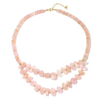 Collar en plata con Morganita