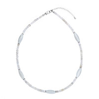 Collar en plata con Piedra de Luna