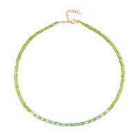 Collar en plata con Peridoto