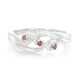 Anillo de hombre en plata con Diamante fantasía