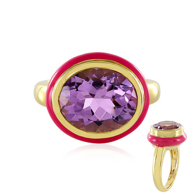 Anillo en plata con Amatista Rosa de Francia