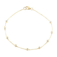 Brazalete en oro con Diamante IF (G)  (de Melo)