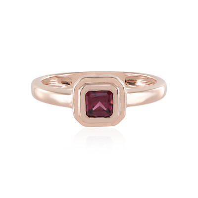 Anillo en plata con Rodolita