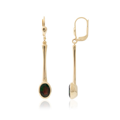 Pendientes en oro con Ópalo de Mezezo (CUSTODANA)