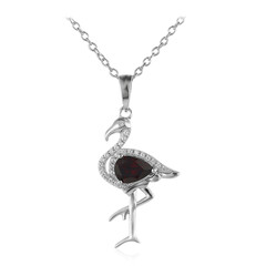 Collar en plata con Granate