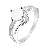 Anillo en plata con Ópalo de Welo