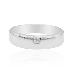 Anillo de hombre en plata con Diamante PK1 (I)